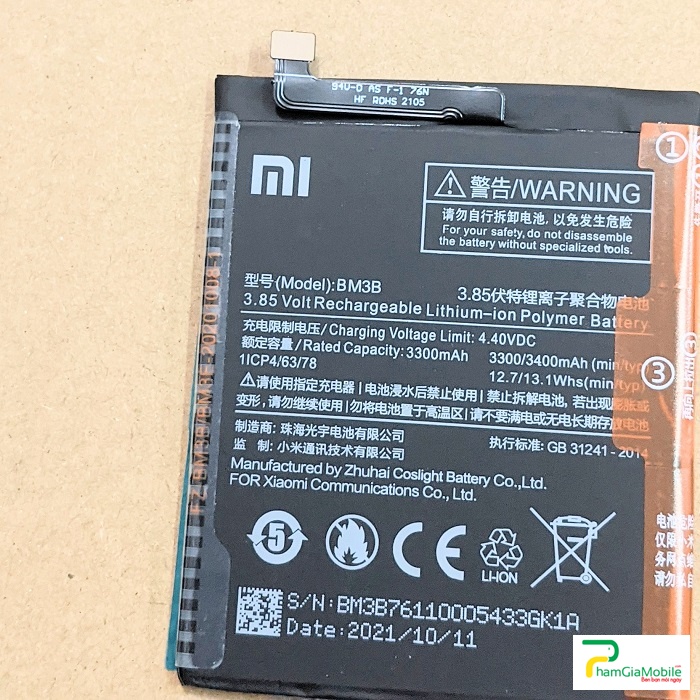 Pin Xiaomi Mi Mix 2 Mã BM3B Zin New Chính Hãng Giá Rẻ